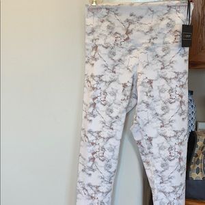 DYI Rose Gold Marble Printed Tight